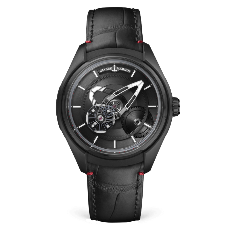 FREAK X 43 MM TITANIUM WITH BLACK DIAL