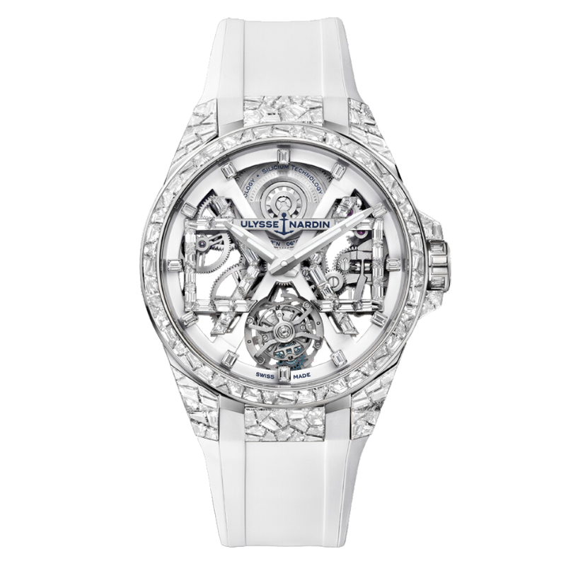 BLAST TOURBILLON 45 MM WHITE GOLD WITH OPEN WORKED DIAL