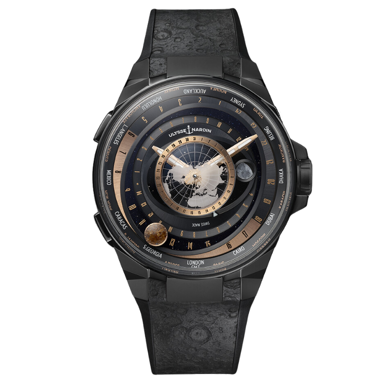 BLAST MOONSTRUCK 45 MM TITANIUM - CERAMIC WITH BLACK DIAL