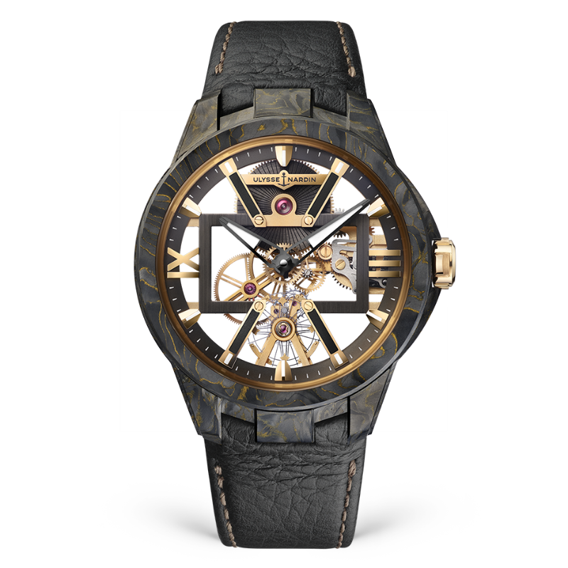 BLAST SKELETON X 43 MM CARBONIUM WITH OPENWORKED DIAL