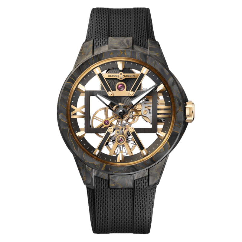 BLAST SKELETON X 43 MM CARBONIUM WITH OPENWORKED DIAL