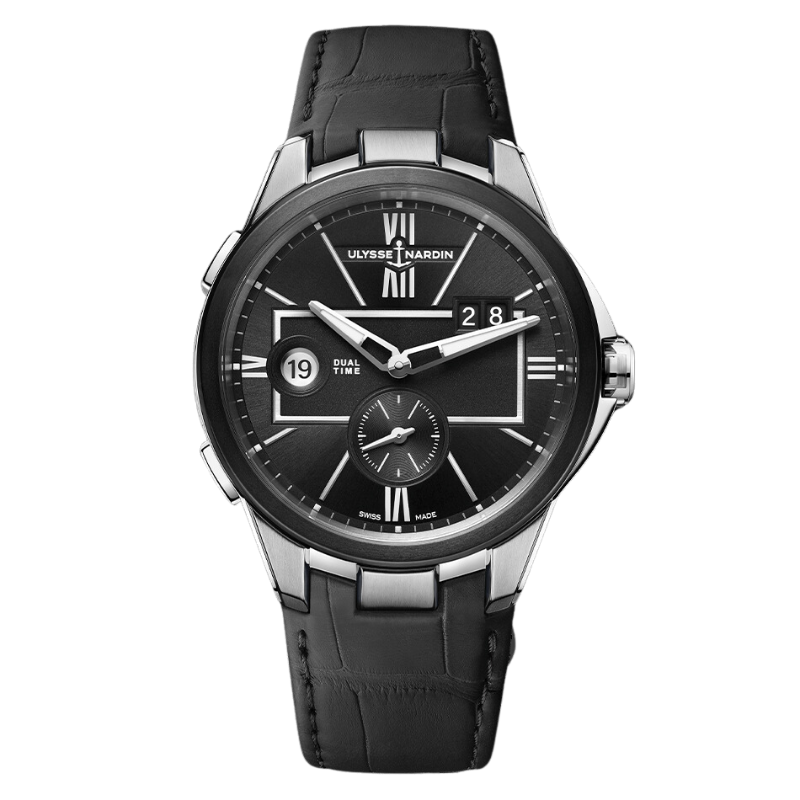 BLAST DUAL TIME 42 MM STAINLESS STEEL WITH BLACK DIAL