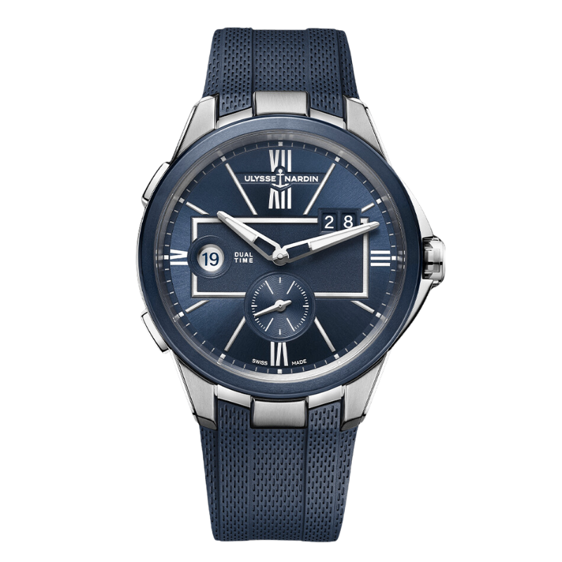 BLAST DUAL TIME 42 MM STAINLESS STEEL WITH BLUE DIAL
