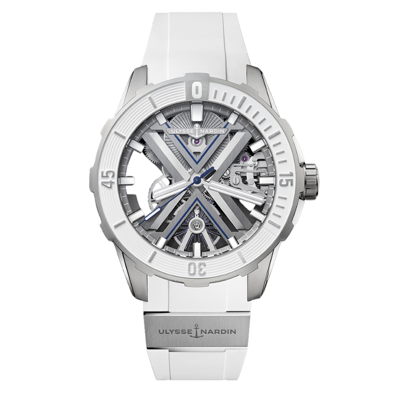 DIVER X SKELETON 44 MM TITANIUM WITH OPENWORKED DIAL TPT Timepiece