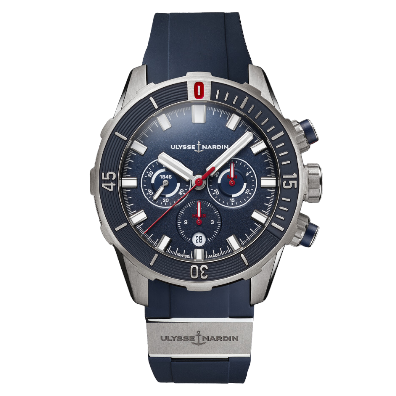 DIVER CHRONOGRAPH 44 MM TITANIUM WITH BLUE DIAL