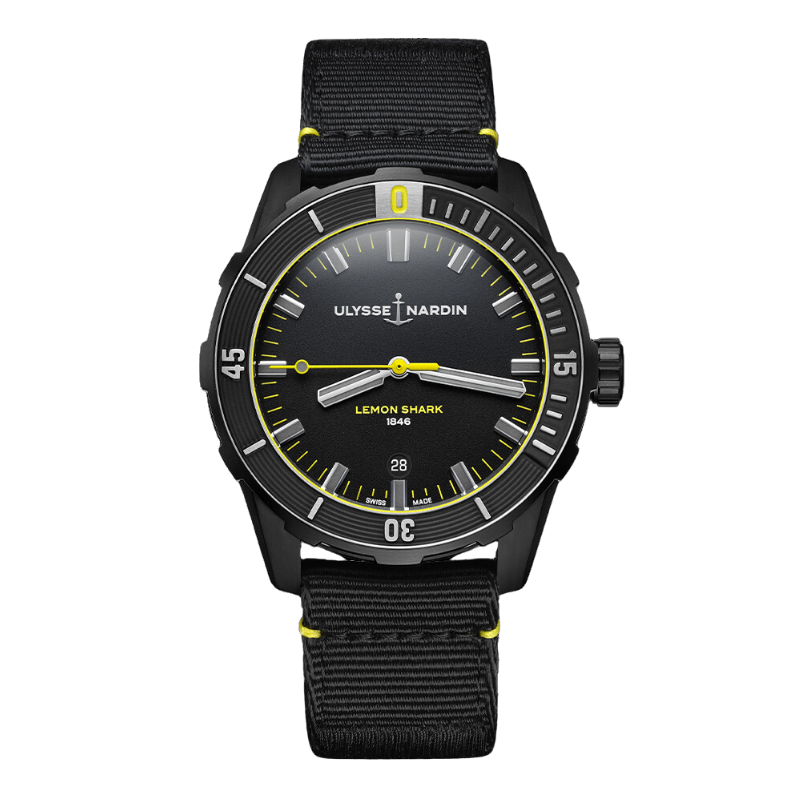 DIVER LEMON SHARK 42 MM STAINLESS STEEL WITH BLACK DIAL