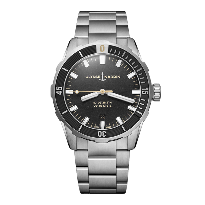 DIVER 42 MM STAINLESS STEEL WITH BLACK DIAL