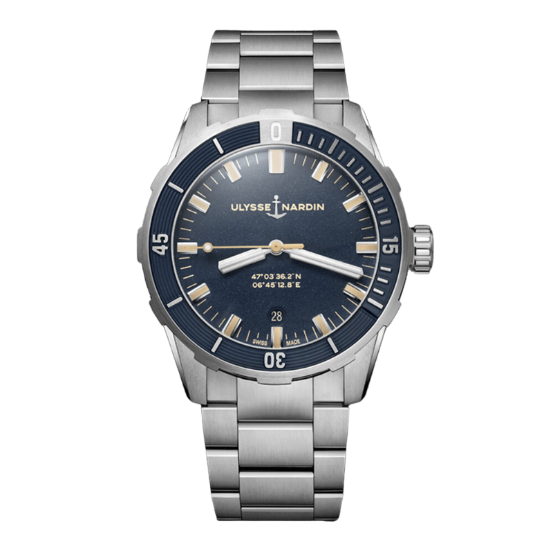 DIVER 42 MM STAINLESS STEEL WITH BLUE DIAL