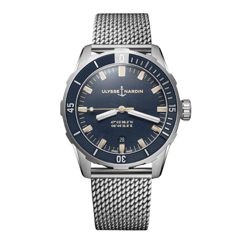 DIVER 42 MM STAINLESS STEEL WITH BLUE DIAL