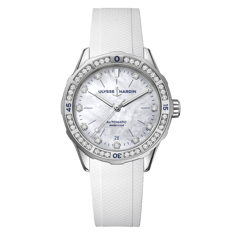 DIVER 39 MM STAINLESS STEEL WITH MOTHER OF PEARL DIAL