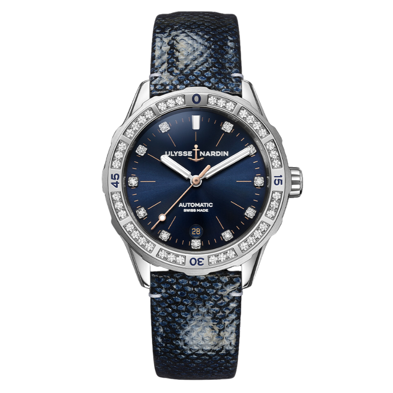 DIVER 39 MM STAINLESS STEEL WITH BLUE DIAL