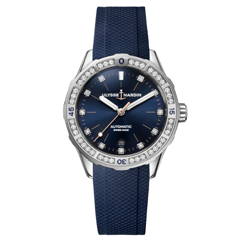 DIVER 39 MM STAINLESS STEEL WITH BLUE DIAL