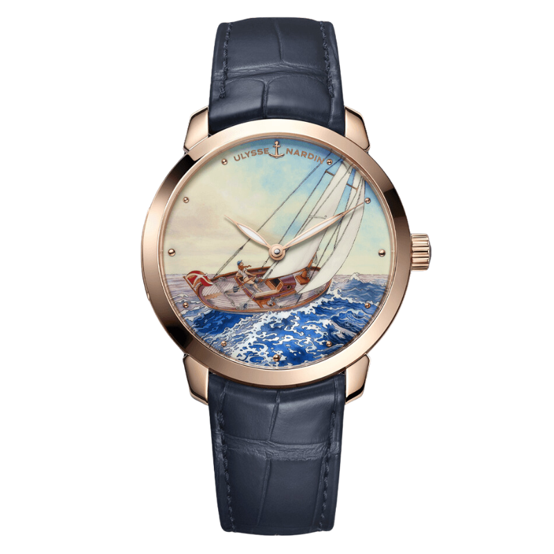 CLASSICO MANARA MANUFACTURE 40 MM ROSE GOLD WITH WHITE DIAL