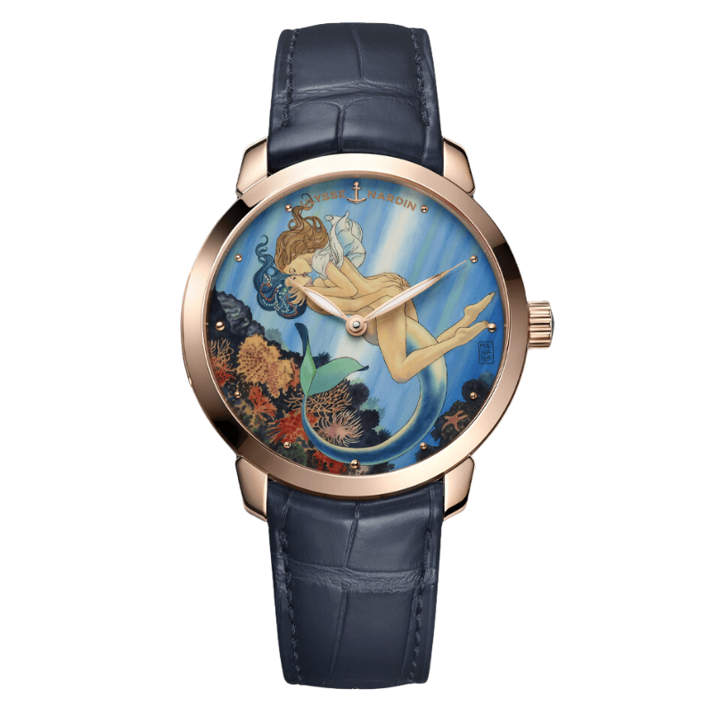 CLASSICO MANARA MANUFACTURE 40 MM ROSE GOLD WITH BLUE DIAL