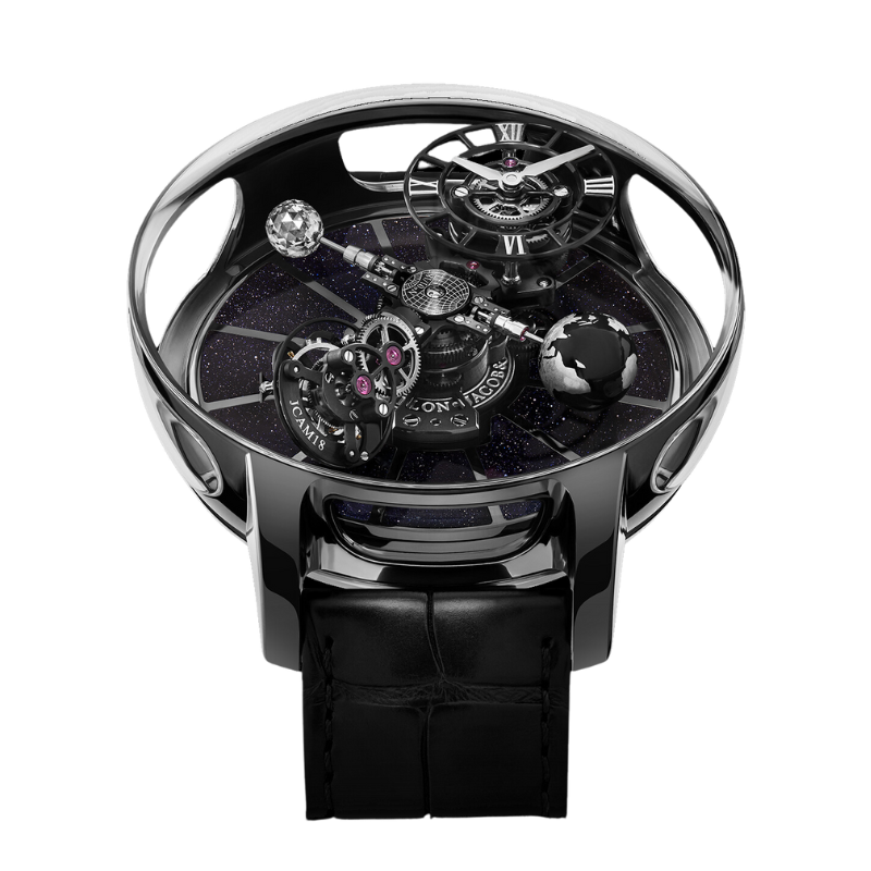 ASTRONOMIA TOURBILLON BLACK CERAMIC BLACK MOVEMENT 50 MM BLACK CERAMIC ...