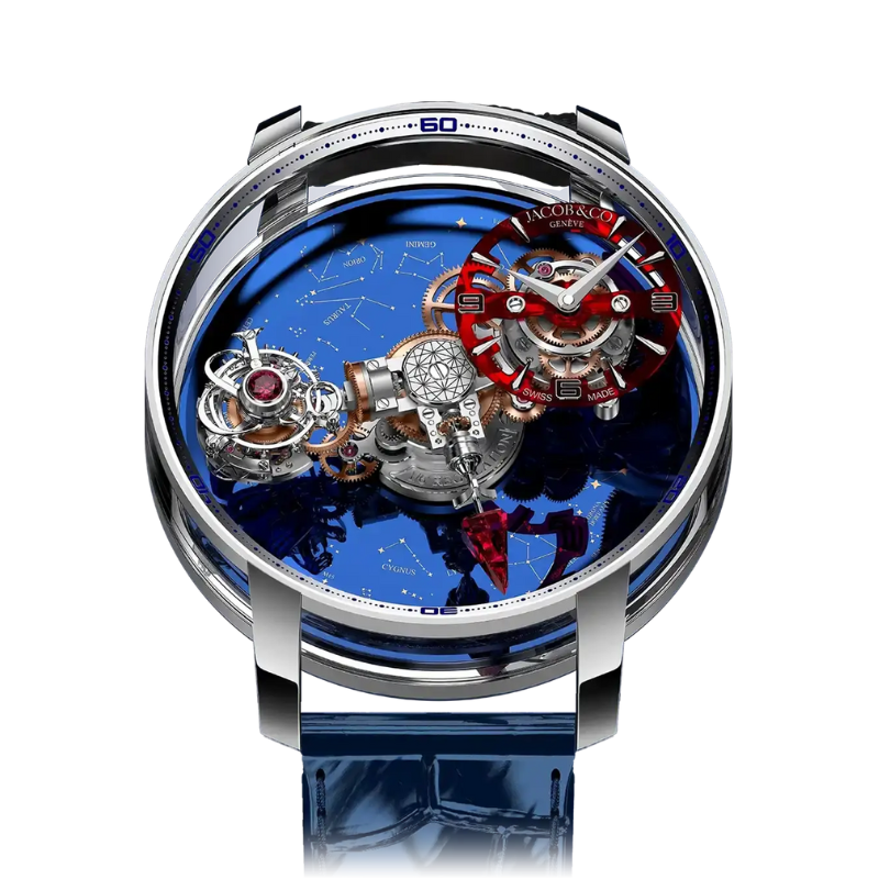 ASTRONOMIA REVOLUTION WHITE GOLD 47 MM 18K WHITE GOLD WITH OPENWORKED DIAL