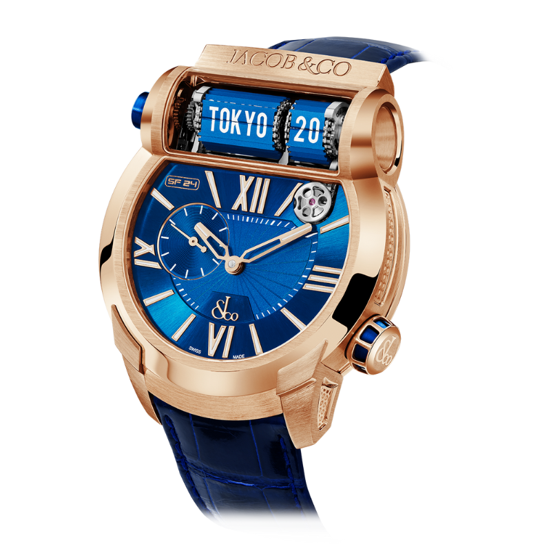 EPIC SF24 RACING ROSE GOLD BLUE DIAL 45 MM 18K ROSE GOLD WITH BLUE ANTHRACITE DIAL