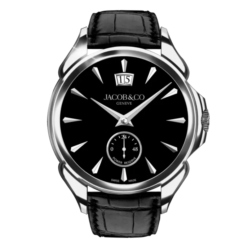 PALATIAL CLASSIC MANUAL BIG DATE - STAINLESS STEEL (ONYX BLACK) 42 MM STAINLESS STEEL WIITH BLACK DIAL