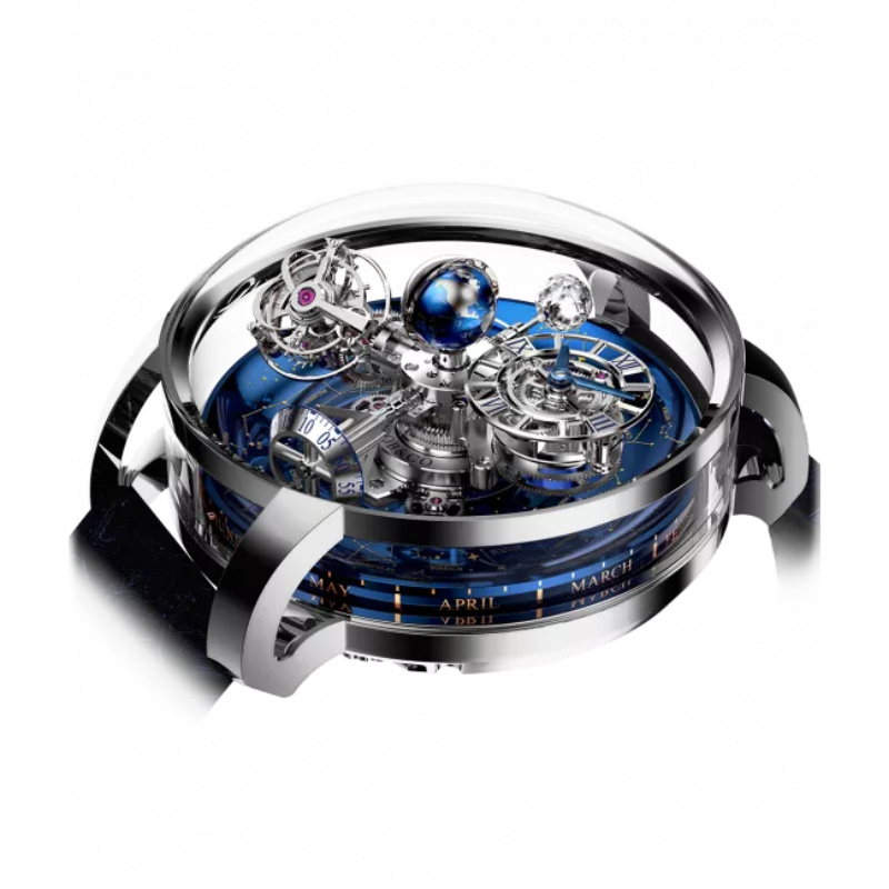 ASTRONOMIA SKY WHITE GOLD 47 MM WHITE GOLD WITH OPENWORKED DIAL