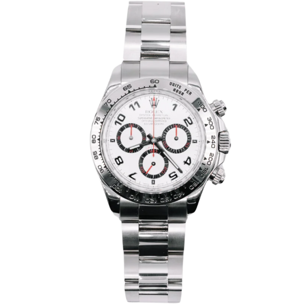 Rolex Daytona Ref. 116509 White Gold Racing Dial White Dial – TPT