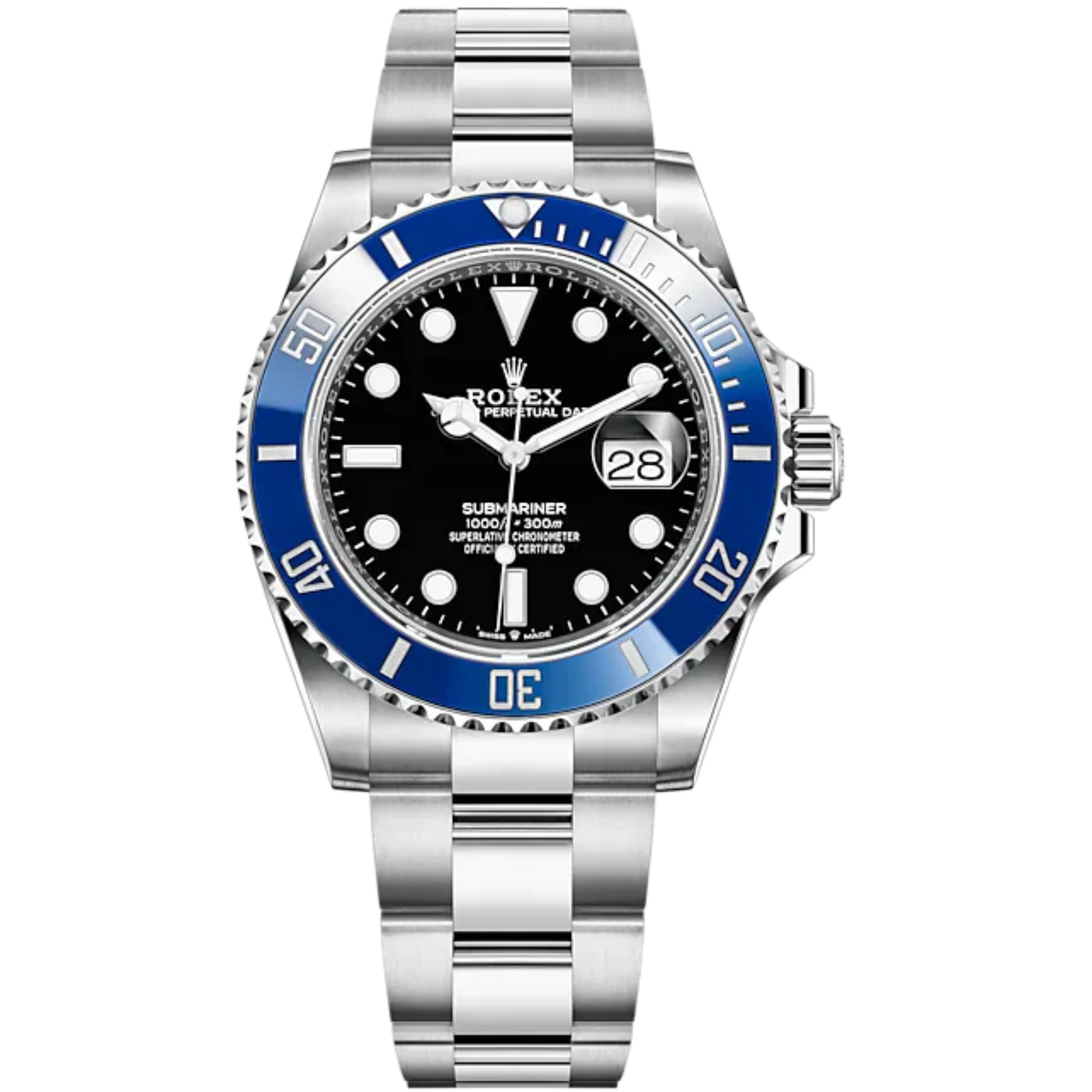 Rolex Submariner Ref. 126619LB White Gold Black Dial 