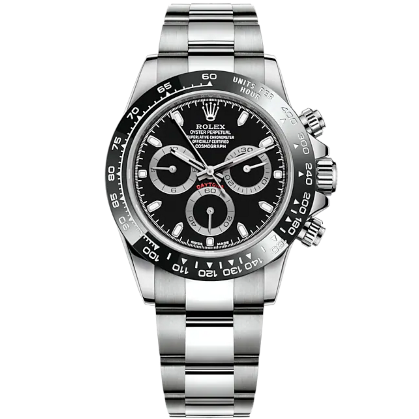 Rolex Daytona Ref. 116500LN Stainless Steel Black Dial