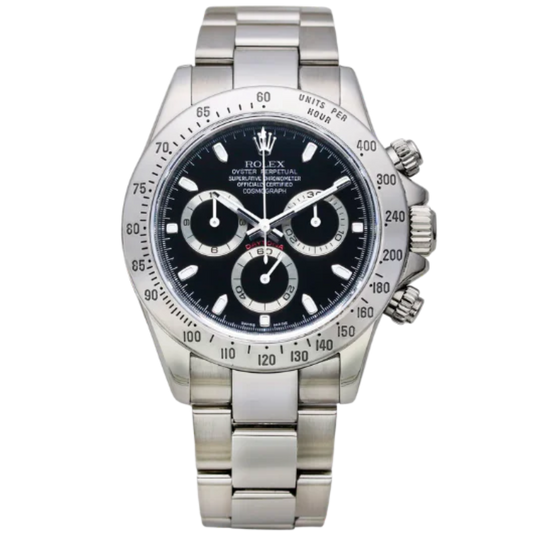 Rolex Daytona Ref. 116520 Stainless Steel Black Dial