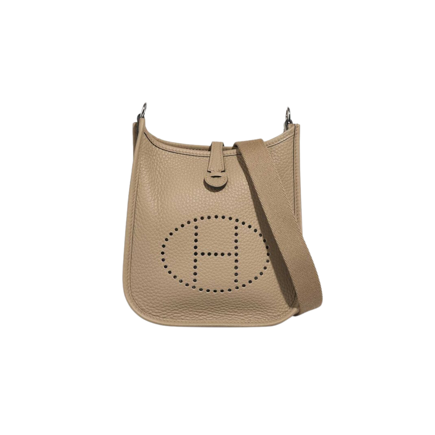 Hermes Evelyne TPM Beige Marfa Clemence Leather
