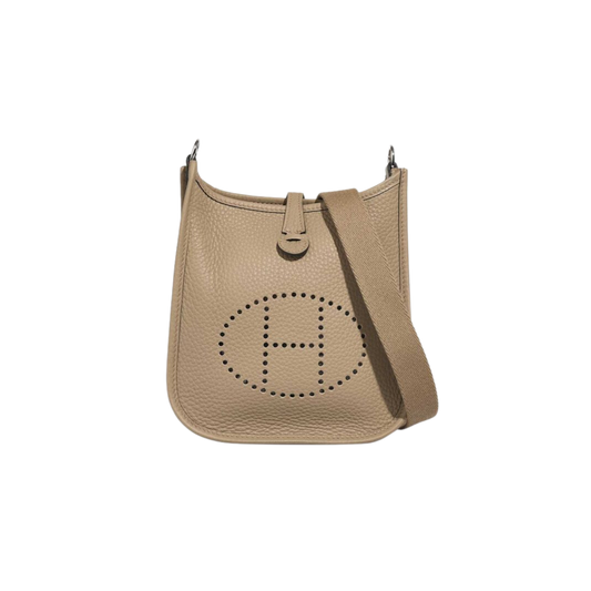 Hermes Evelyne TPM Beige Marfa Clemence Leather