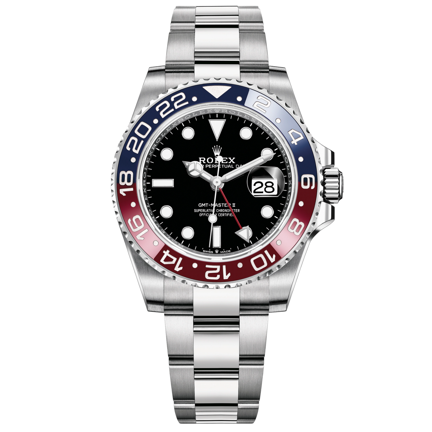 Rolex GMT Ref. 126710BLRO 40MM "Pepsi" Oyster