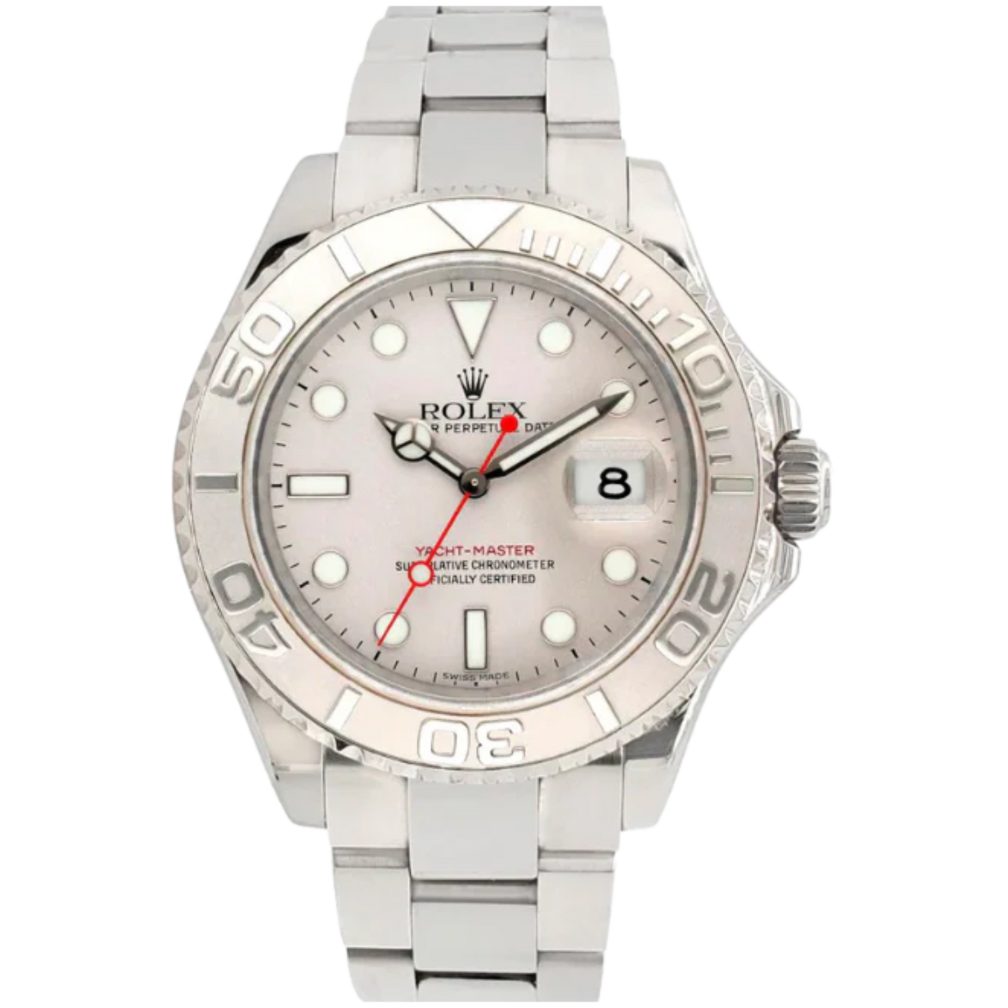 16622 Yacht Master 40MM Silver Dial