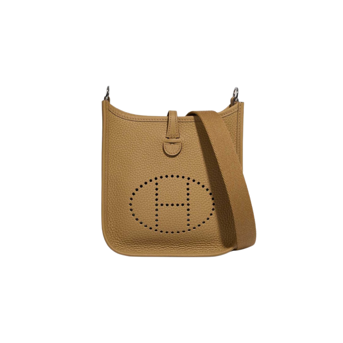 Hermes Evelyne TPM Biscuit Clemence Leather