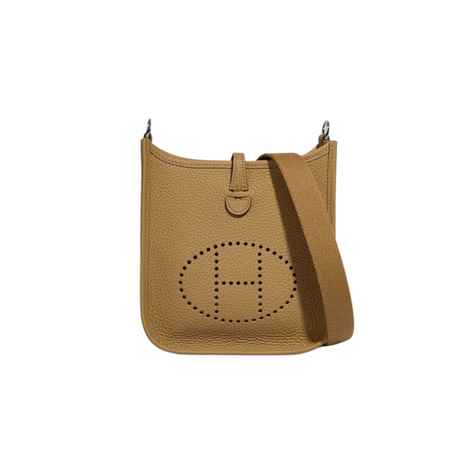 Hermes Evelyne TPM Biscuit Clemence Leather