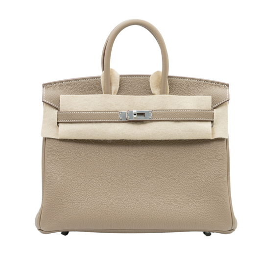 Hermes Birkin 25 Veau Togo/ Doublure Chevre Argente Pall/Etopupe PHW 2024