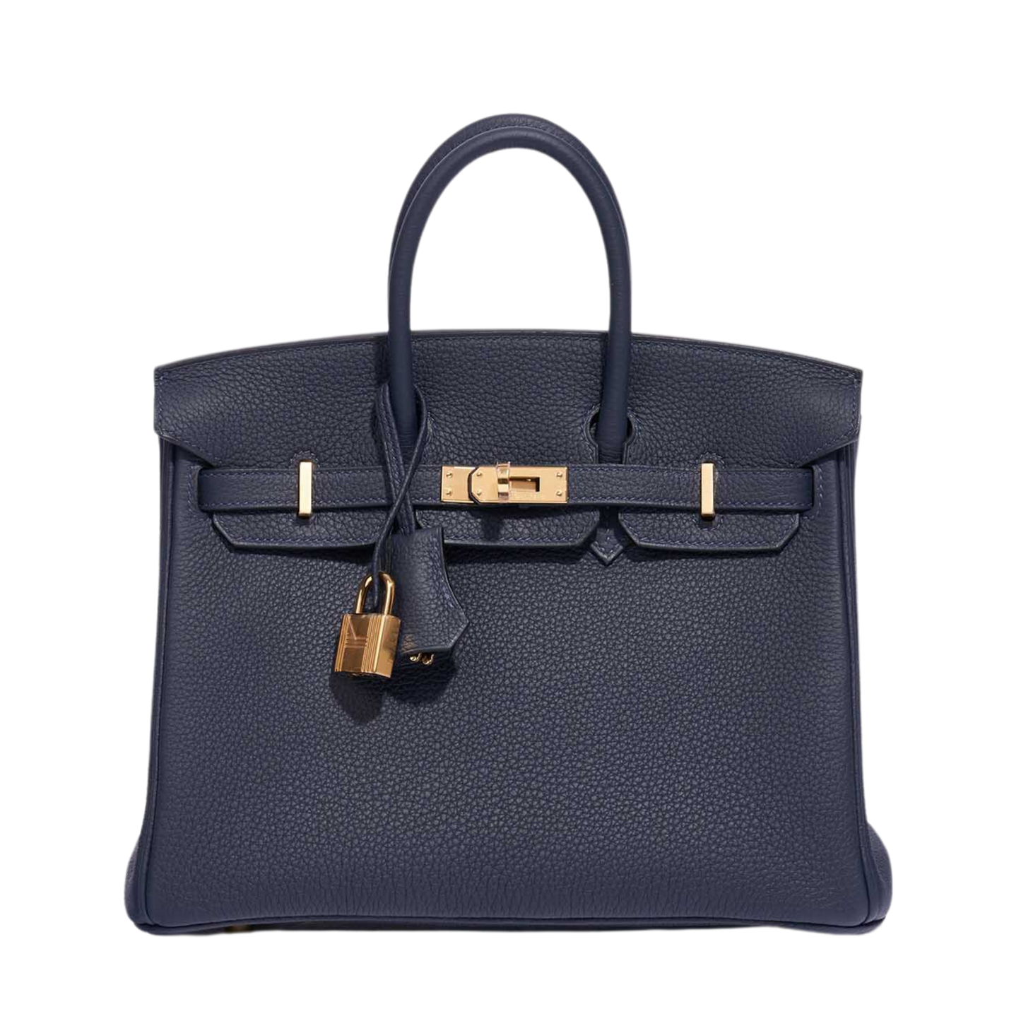 Hermes Birkin 25 Bleu Nuit Togo Leather