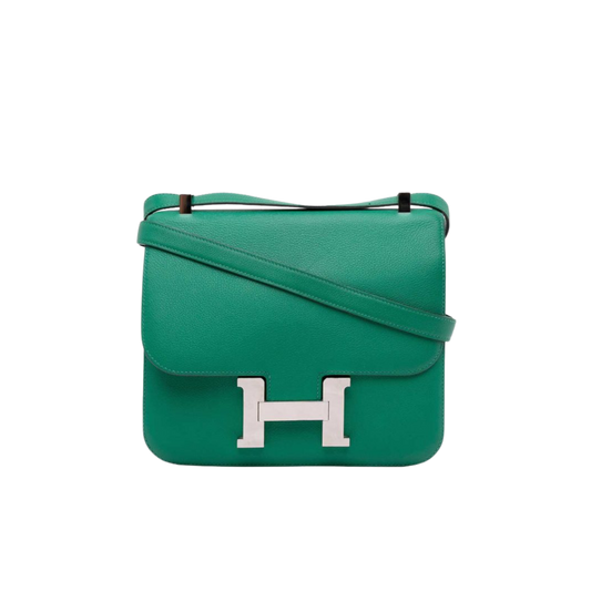 Hermes Constance 24 Vert Jade Evercolor Leather
