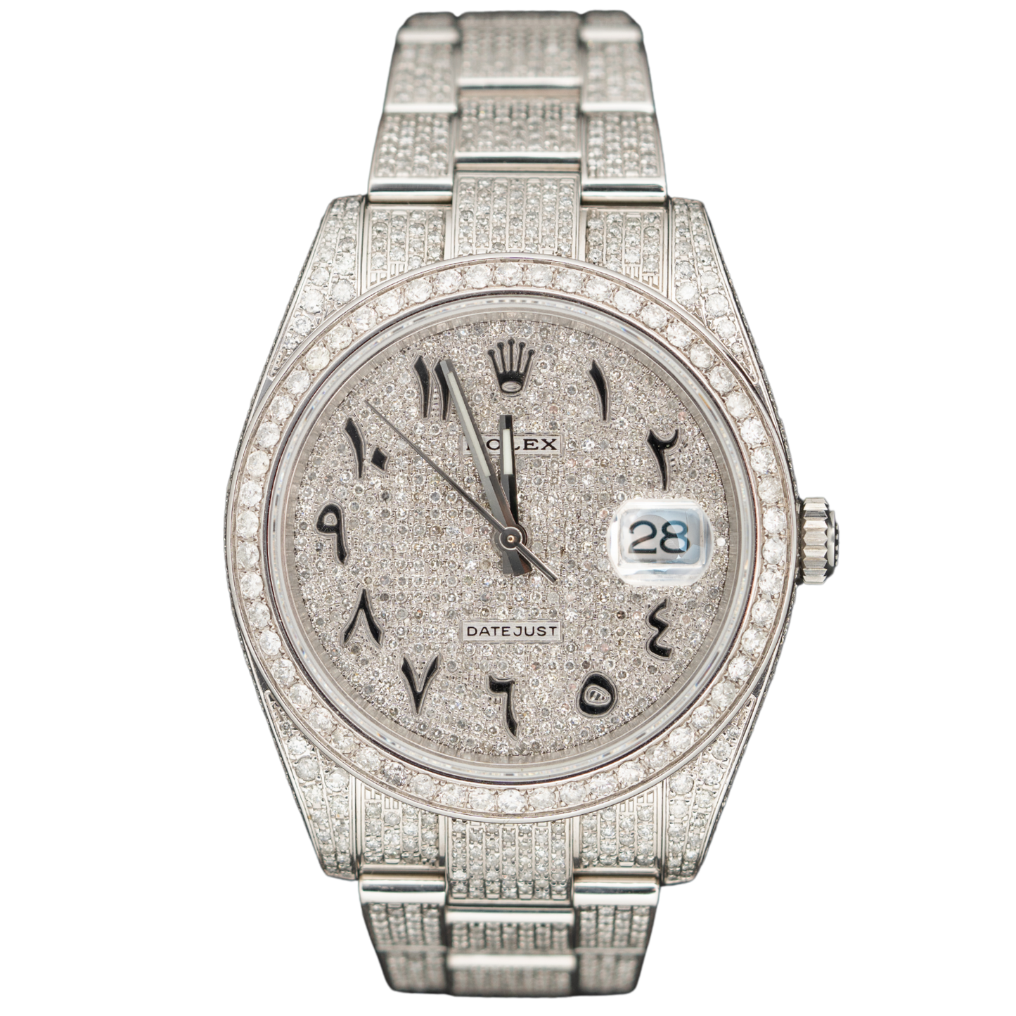 Rolex Datejust BUSSDOWN Ref. 126300 41MM on Oyster with Black Arabic Markers