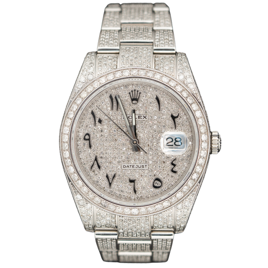 Rolex Datejust BUSSDOWN Ref. 126300 41MM on Oyster with Black Arabic Markers