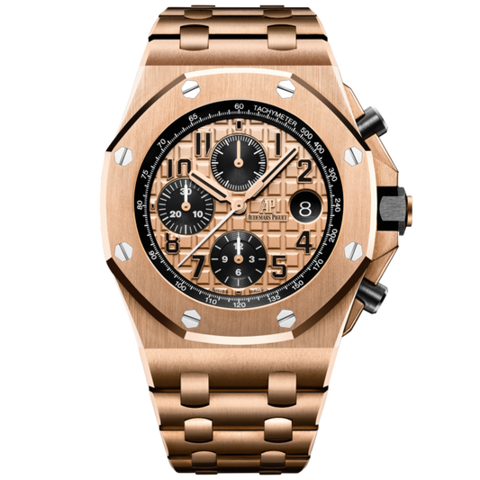 Audemars Piguet Royal Oak Offshore Ref. 26470OR.OO.1000OR.01 42MM Salmon/Champagne Dial with Black Subdials