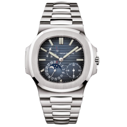 Patek Philippe Moonphase Nautilus Ref. 5712/1A 40mm Stainless Steel Blue Dial