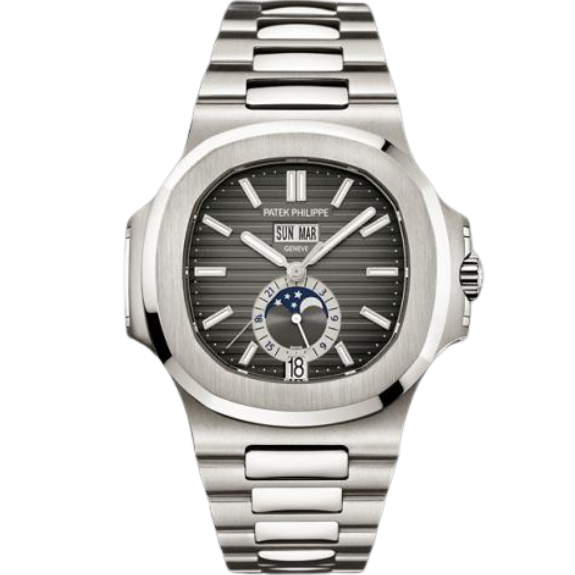 Patek Philippe  Ref. 5726/1A Grey Dial Moonphase Nautilus