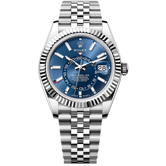 Rolex SkyDweller 336934 42mm Steel Jubilee Blue Dial