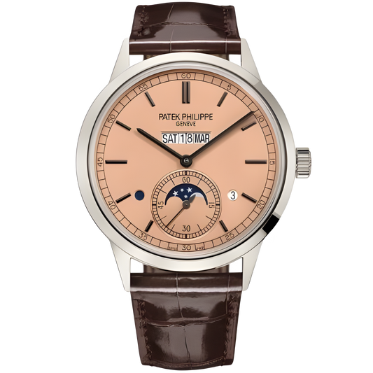 Patek Philippe Ref. 5236P Platinum Salmon Dial Perpetual Calendar