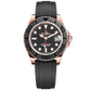 Rolex Yachtmaster Ref. 268655 37MM Rose Gold on Oysterflex Black Dial