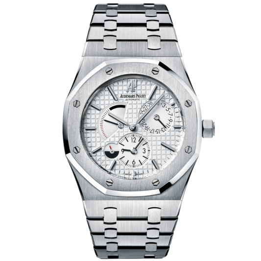 Audemars Piguet Royal Oak Dual Time Ref. 26120ST.OO.1220ST.01 39MM Stainless Steel White Dial