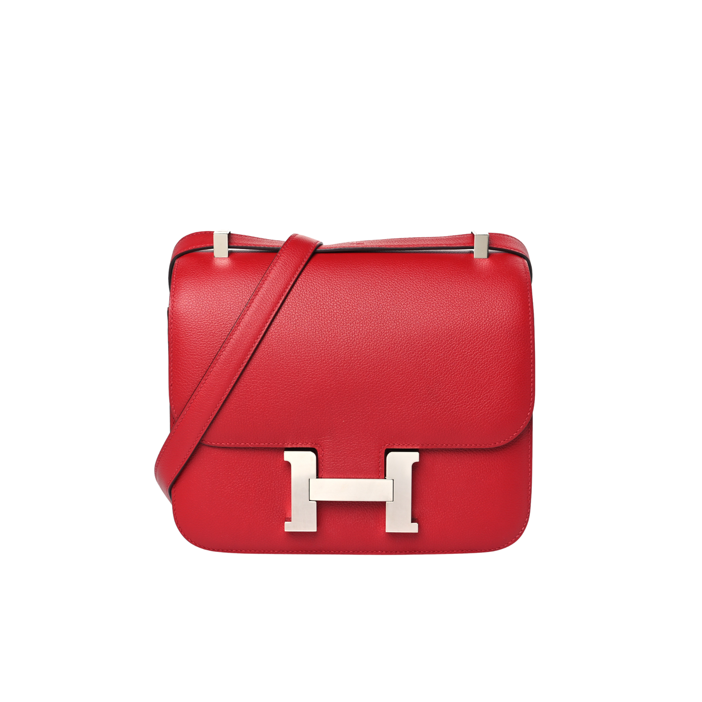 Hermes Constance 24 Rouge Piment Evercolor Leather