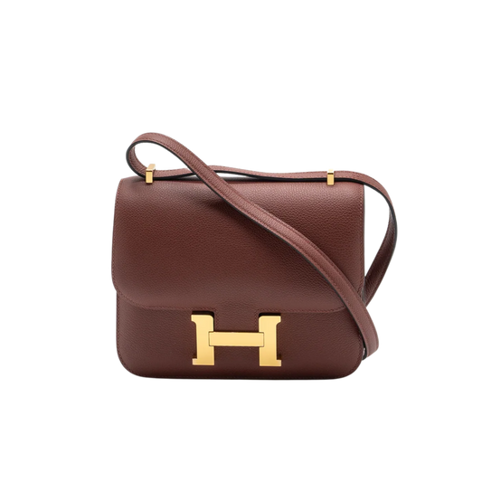 Hermes Constance 24 Rouge H Evercolor Leather