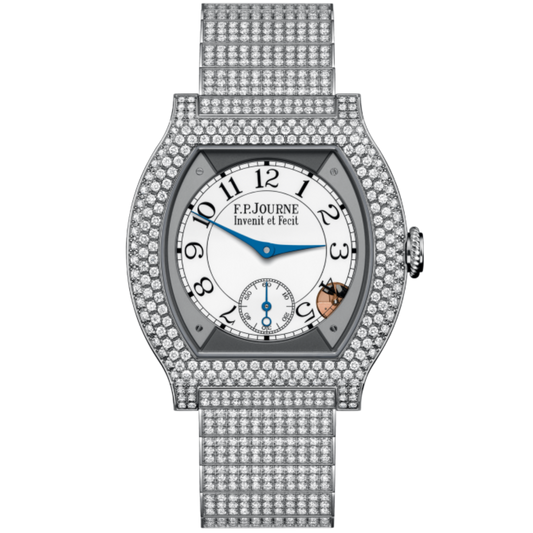 FP Journe Elegante 40MM Titanium Full Factory 12 Row Setting