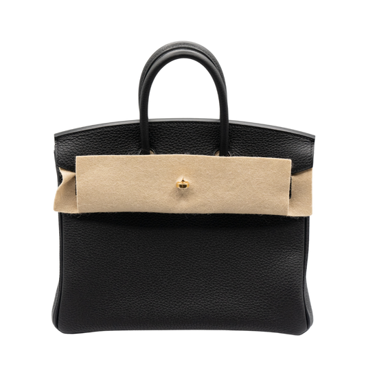 Hermes Birkin 25 Black Togo GHW