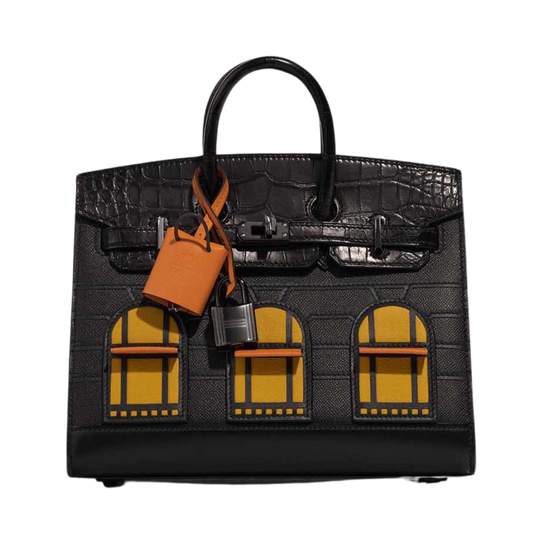 Hermes Birkin Faubourg Swift Leather Noir